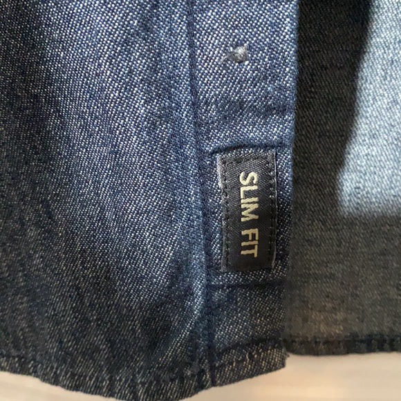 NWOT True substance men’s denim shirt size XL - Picture 3 of 6